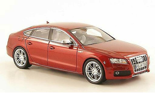 Audi S5 sportback 1/43 Schuco rood modelauto