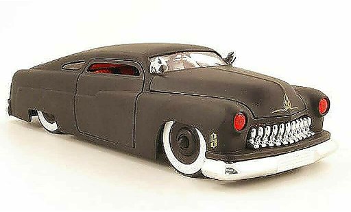 Mercury 1951 Base 1/18 Jada Toys coupe zwart mat modelauto