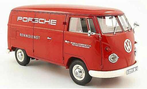 Volkswagen Combi Base 1/18 Schuco t1 bestelwagen porsche renndienst modelauto