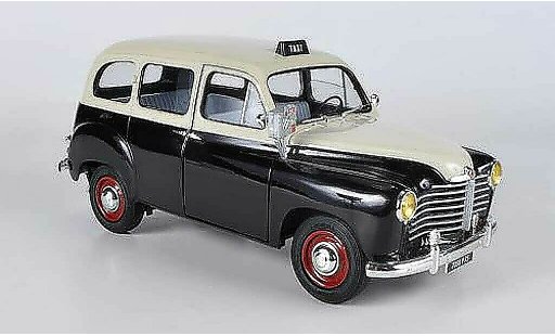 Renault Colorale Base 1/18 Solido Taxi zwart/beige 1953 modelauto