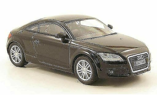Audi TT coupe 1/43 Solido zwart 2006 modelauto