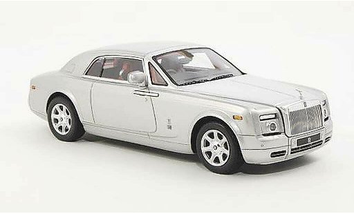 Rolls Royce Phantom 2009 1/43 TrueScale Miniatures Coupe grijs/grijs RHD modelauto