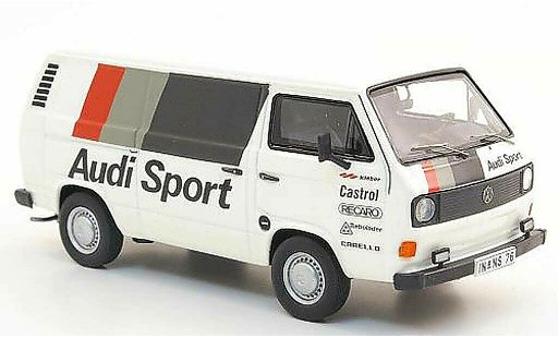 Volkswagen T3 A 1/43 Premium ClassiXXs bestelwagen Audi Sport modelauto