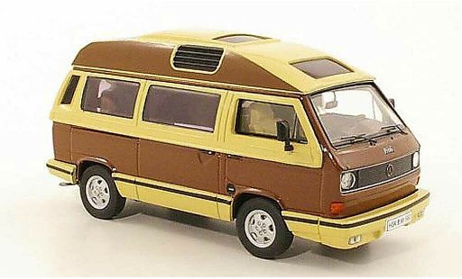 Volkswagen T3 A 1/43 Premium ClassiXXs Dehler-Profi bruin/beige modelauto