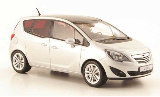 Opel Meriva Base 1/43 Minichamps grijs 2011 modelauto