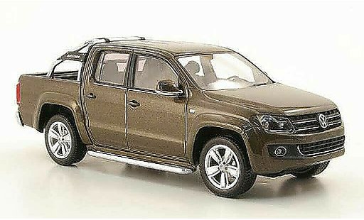 Volkswagen Amarok Base 1/43 Minichamps bruin 2009 modelauto