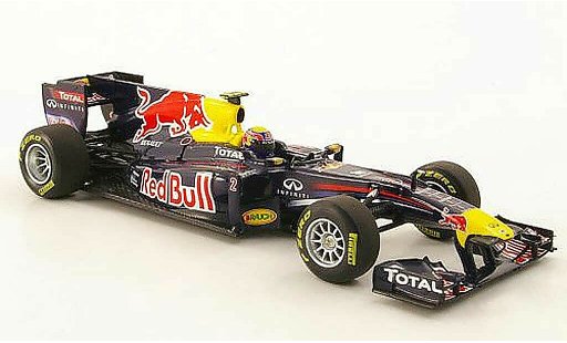 Renault F1 2011 1/43 Minichamps Red Bull No.2 M.Webber Prasentation modelauto