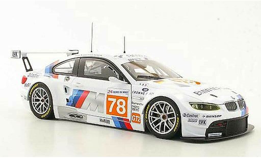 Bmw M3 gt2 1/18 Minichamps E92 Motorsport Mueller / Farfus / Alzen24h Le Mans 2010 modelauto