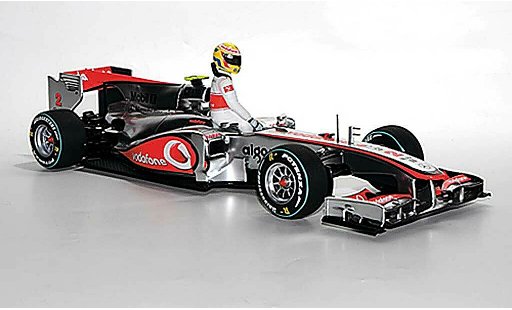 Mercedes CLA 2010 1/18 Minichamps Mercedes MP4-25 No.2 L.Hamilton Qualifying GP Kanada modelauto