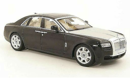 Rolls Royce Ghost Base 1/18 Kyosho (H22) zwart/grijs metallic modelauto
