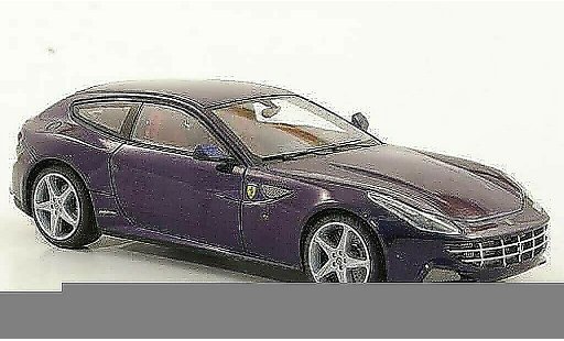 Ferrari FF Shooting Brake 1/43 Hot Wheels Elite blauw (Elite) 2011 modelauto