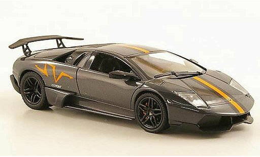 Lamborghini Murcielago LP670 1/43 Norev SV grijs China Edition 2010 modelauto