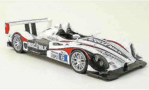 Porsche RS Spyder 1/18 Norev no.6 muscle milk team cytosport alms 2010 g.pickett / k.graf modelauto