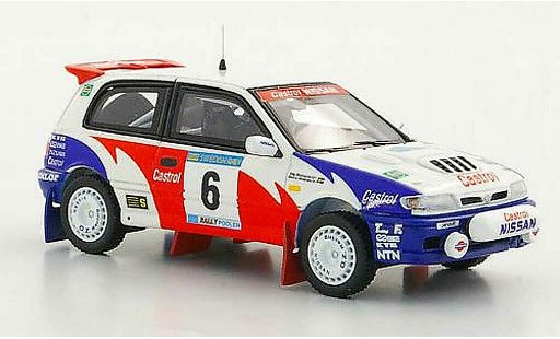 Nissan Pulsar GTI-R 1/43 Provence Moulage No.6 S.Blomqvist / B. Melander Rally Zweden 1992 modelauto