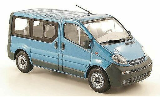 Opel Vivaro B 1/43 Minichamps Stationwagen blauw 2001 modelauto
