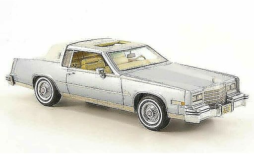 Cadillac Eldorado Biarritz 1/43 Neo grijs blauw/grijs 1980 modelauto