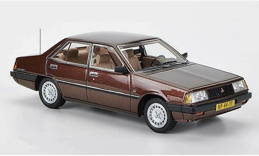 Mitsubishi Galant 2000 GLX 1/43 Neo (A160) bruin 1981 modelauto