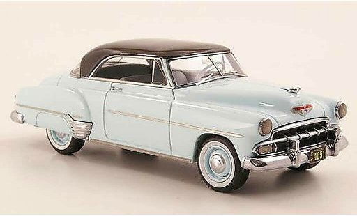Chevrolet De Luxe Coupe 1/43 Neo Styleline Hardtop blauw/grijs 1952 modelauto