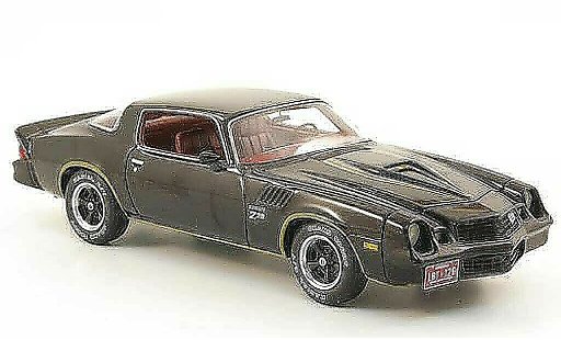 Chevrolet Camaro Z28 1/43 Neo Z 28 zwart met golden strepen 1978 modelauto