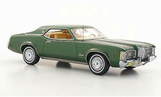 Mercury Cougar MkII 1/43 Neo groen/groen 1971 modelauto
