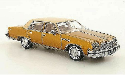 Buick Electra Sedan 1/43 Neo gold/beige 1977 modelauto