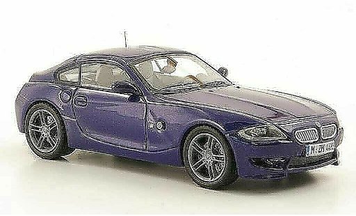 Bmw Z4 m coupe 1/43 Neo E89 blauw 2009 modelauto