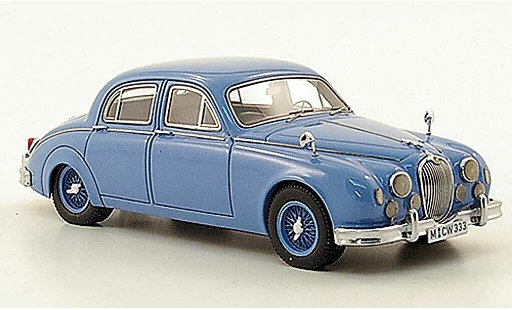 Jaguar MK 1 1/43 Neo 3.4 blauw beperkt edition 1955 modelauto