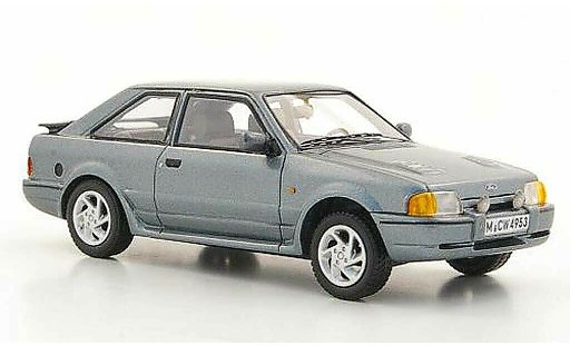 Ford Escort MK4 1/43 Neo MkIV Turbo grijs beperkt edition 1988 modelauto