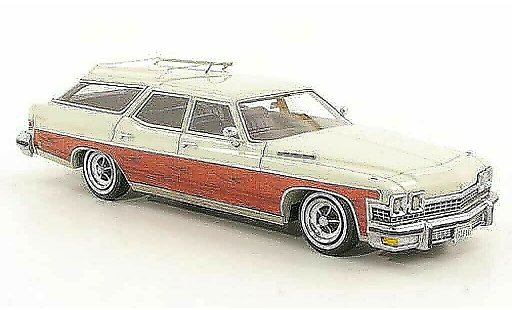 Buick Le Sabre Station Wagon 1/43 American Excellence Estate beige/Holz beperkt edition 1974 modelauto