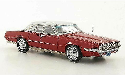 Ford Thunderbird Glamour Bird 1/43 American Excellence Landau rood/wit beperkt edition modelauto
