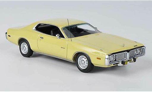 Dodge Charger 1973 1/43 American Excellence geel modelauto