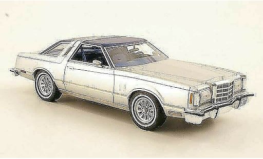 Ford Thunderbird 1977-1979 1/43 American Excellence grijs /blauw beperkt edition modelauto