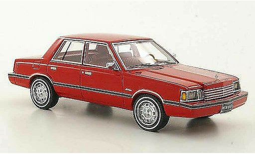 Dodge Aries Berline 1/43 American Excellence (K-Car) rood beperkt edition 1983 modelauto