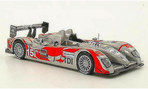 Audi R10 course 1/43 IXO 2010 TDI No.15 C.Bakkerud / C.Albers / O.Jarvis 24h Le Mans modelauto