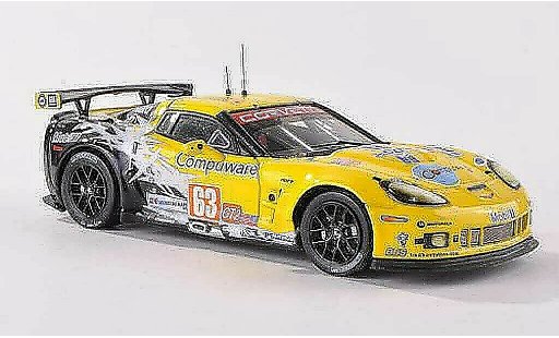 Chevrolet Corvette ZR1 1/43 IXO C6 No.63 Team Chevy LMGT2 24h Le Mans 2010 J.Magnussen/J.O'Connell/A.Garcia modelauto