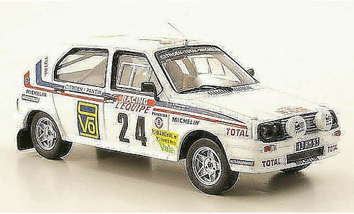 Citroen Visa Chrono 1/43 IXO No.24 Tour de Corse 1983 modelauto