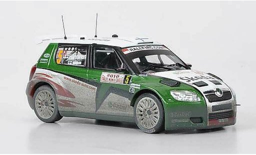 Skoda Fabia S2000 1/43 IXO No.5 Hanninen/Markkula Rally Monte Carlo 2010 modelauto