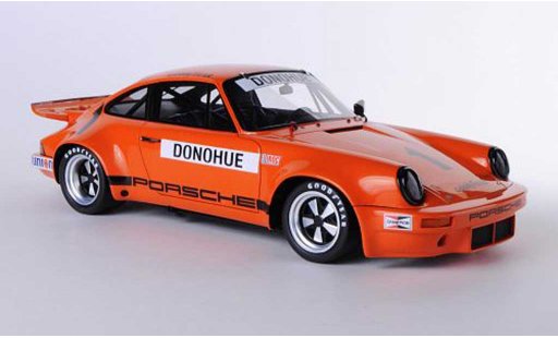 Porsche 911 RS 1/18 Spark 3.0 No.1 M.Donohue IROC 1975 modelauto