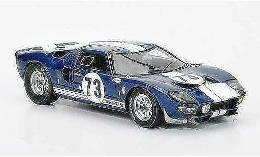 Ford GT40 Mk I 1/43 Spark GT 40 No.73 K.Miles/L.Ruby 12h Daytona Continental 1965 modelauto