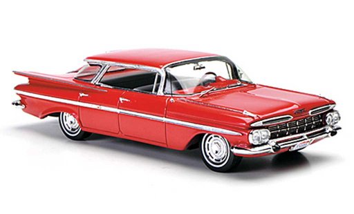 Chevrolet Impala Sedan 1/43 Spark 1959 Four Window rood modelauto