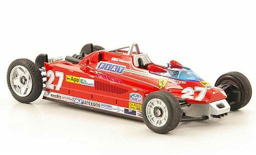 Ferrari 126 CK 1/43 Brumm Turbo No.27 Transportversion GP Monaco modelauto