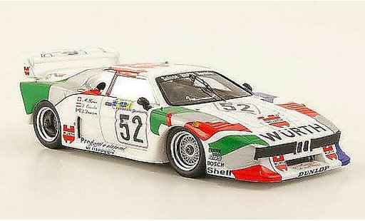 Bmw M1 1981 1/43 Spark No.52 Wurth 24h Le Mans modelauto