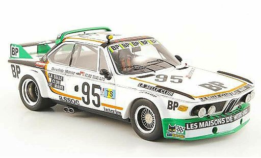 Bmw 3.0 CSL 1/43 Spark Gruppe 2 No.95 BP 24h Le Mans 1976 modelauto