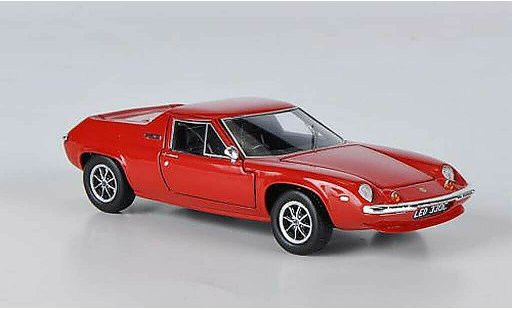 Lotus Europa Twin Cam 1/43 Spark rood RHD 1971 modelauto