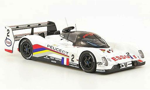 Peugeot 905 1993 1/43 Spark EV1 Ter No.2 Esso 24h Le Mans modelauto