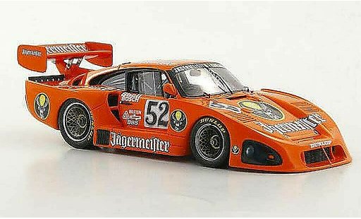 Porsche 935 1981 1/43 Spark K4 No.52 Jagermeister DRM Zolder modelauto