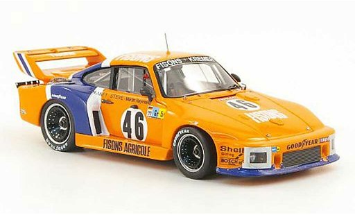 Porsche 935 1978 1/43 Spark No.46 Fisons - Kremer 24h Le Mans modelauto