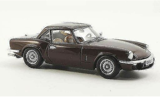 Triumph Spitfire Hardtop 1/43 Spark 1500 bruin LHD 1975 modelauto