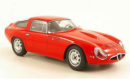 Alfa Romeo Giulia TZ1 1/18 Autoart rood 1963 modelauto