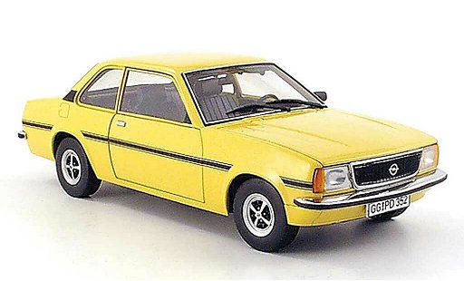 Opel Ascona B B 1/18 Sun Star sr geel-beige 1975 modelauto